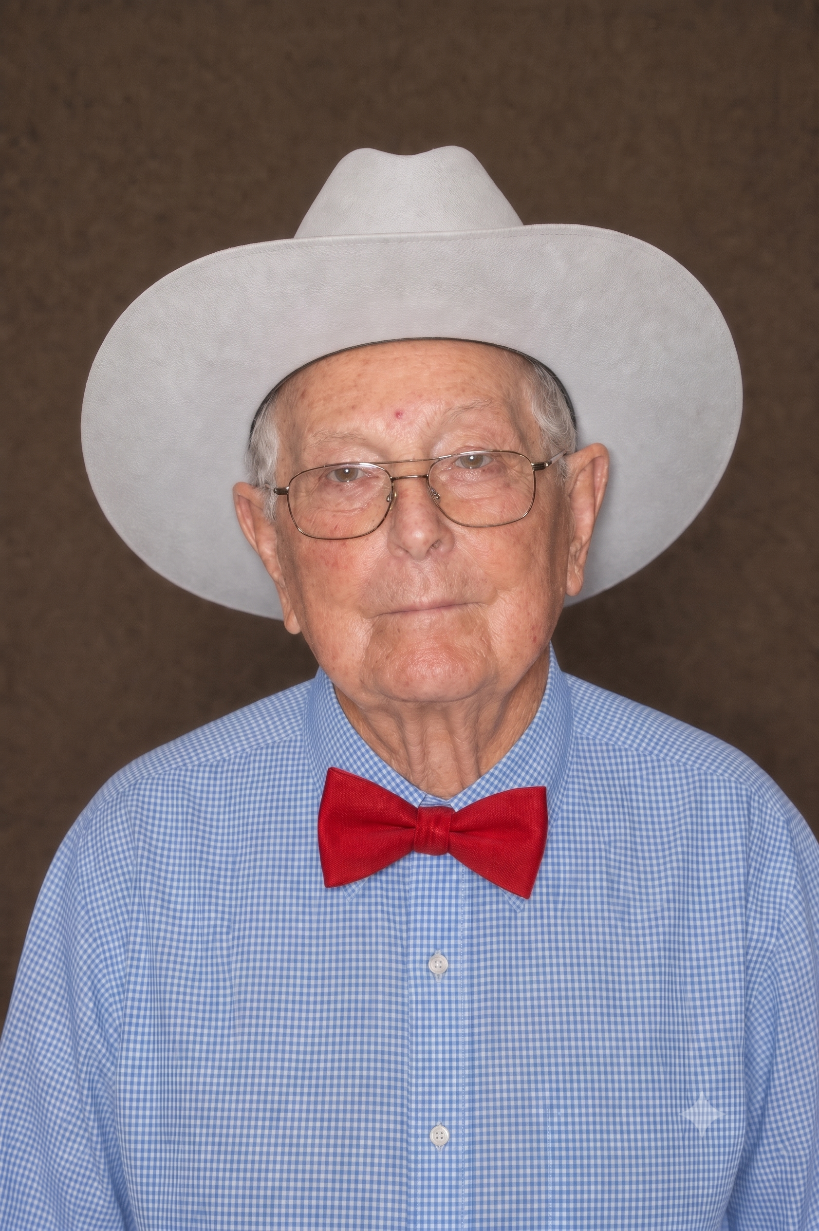 J.P. Jones in a cowboy hat
