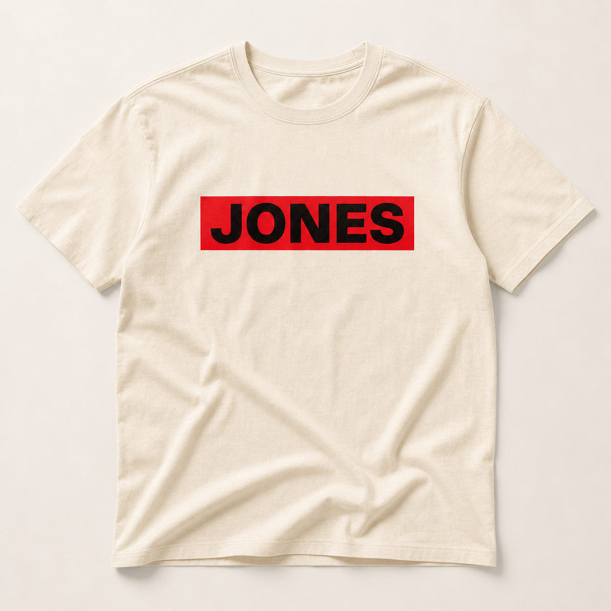 JONES STORES Wordmark Tee